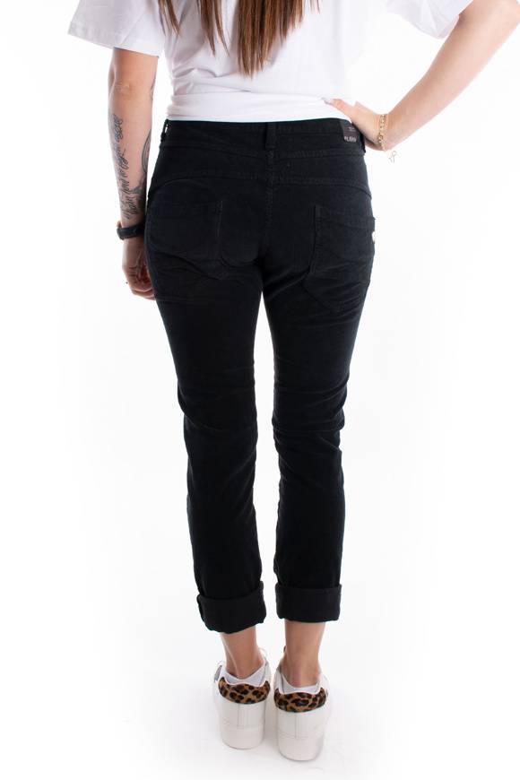 Please Jeans PLEASE CORD PANTALONI P78 - NERO Online