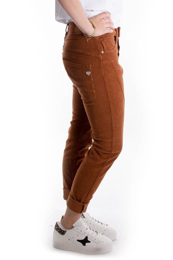 Please Jeans PLEASE PANTALONI CORD P78 - BRUCIATO 23 Saldi