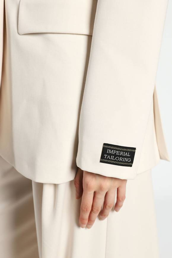 Please Jeans BLAZER IMPERIAL - PANNA Vendita Economica