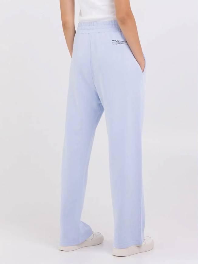 Please Jeans REPLAY PANTALONE - LIGHT BLUE Moda