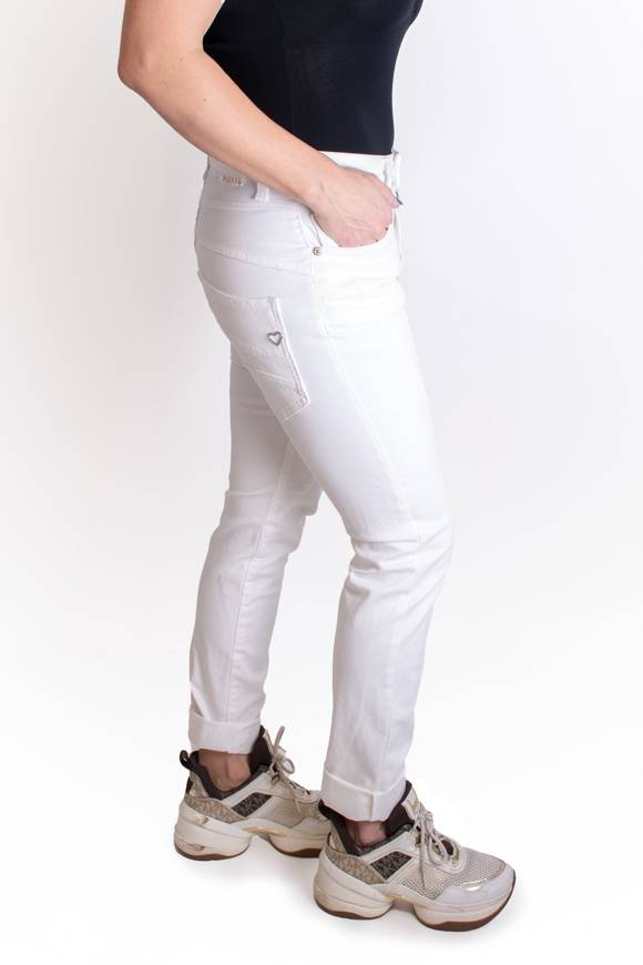 Please Jeans PLEASE - P78 C09 - BIANCO LANA Prezzo Ridotto