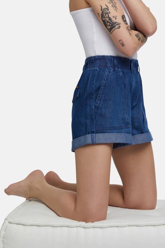 Please Jeans GAS FRANCESCA SHORTS - BLUE Discount Store per i nuovi prodotti