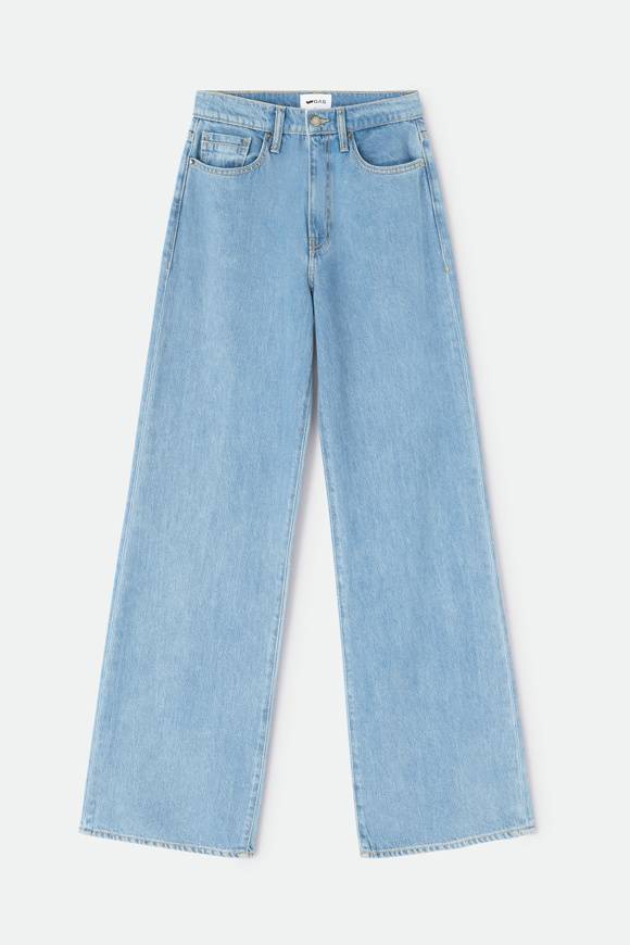 Please Jeans GAS JEANS CAMILIA - BLUE DENIM Saldi Di Fabbrica