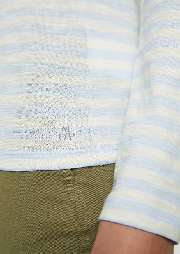Please Jeans MARCO POLO T SHIRT - 402 597 - MULTI/CALM SEA I Più Venduti