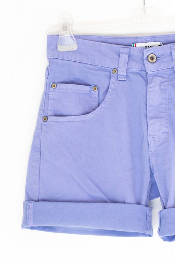 Please Jeans PLEASE SHORTS - D0G N3N - IRIS In Linea