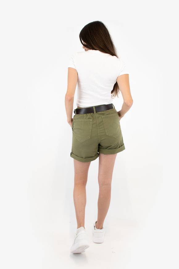 Please Jeans PLEASE BERMUDA SHORTS - D0J N3N - LIZARD Acquista Ora