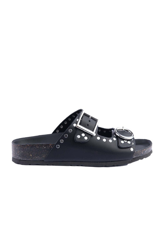 Please Jeans HAVEONE BOLT SHOES - BLACK/STUDS Fino Al -60%