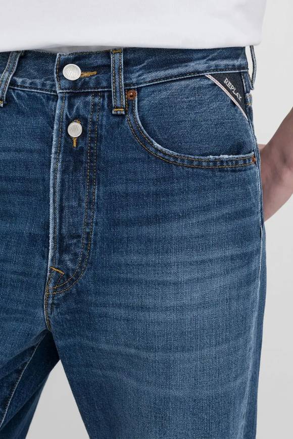 Please Jeans REPLAY JEANS DENIM - W9ZI - DARK BLUE Prezzo Ridotto