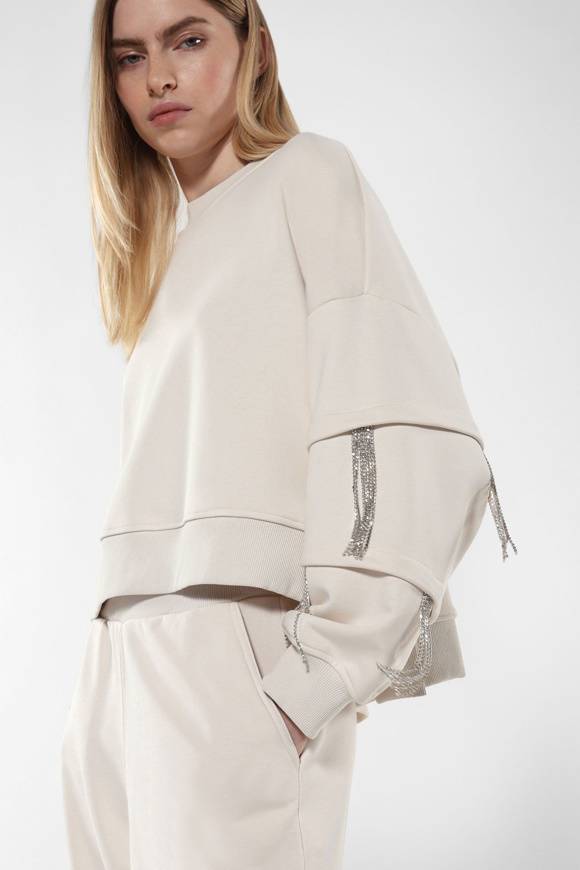 Please Jeans IMPERIAL SWEATSHIRT OVERSIZE - FG3 APL - ICE Online