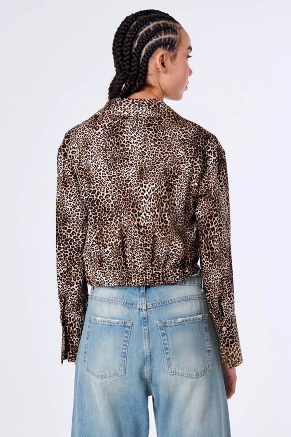 Please Jeans VICOLO TOP - TB1 190 - ANIMALIER Vendite Flash