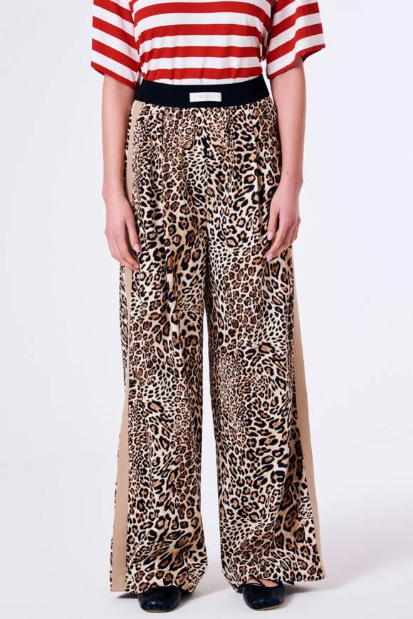 Please Jeans VICOLO TROUSERS - TB1 174 - ANIMALIER Negozio