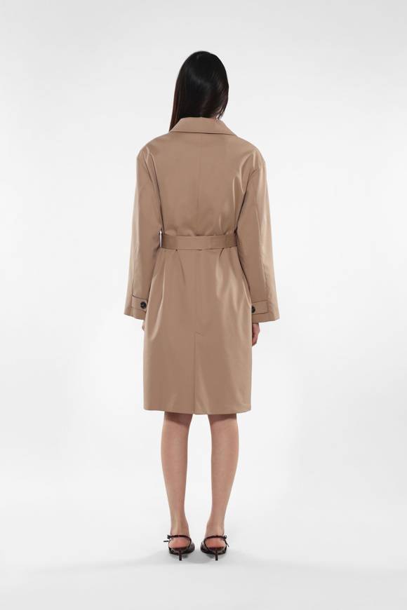 Please Jeans IMPERIAL TRENCHCOAT - KI4 HLJ - BEIGE Nuova