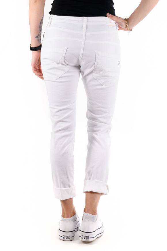Please Jeans PLEASE - PANTALONI P78 N3N - BIANCO OTTICO In Linea