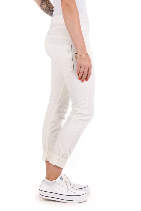 Please Jeans PLEASE - PANTALONI P78 N3N - UNBLEACHED Offerta esclusiva