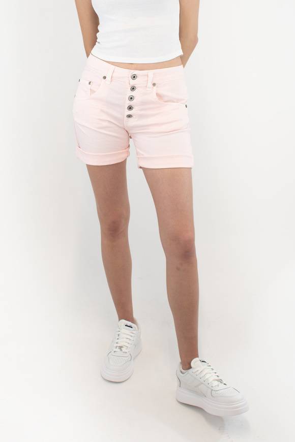 Please Jeans PLEASE SHORTS - P88 N3N - ARGILLA ROSA Offerta Giorno del Papà