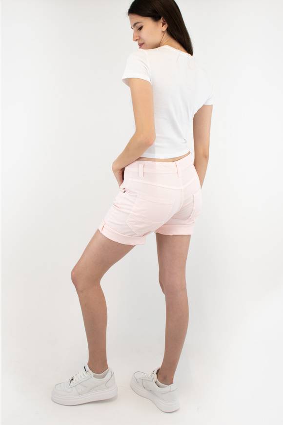 Please Jeans PLEASE SHORTS - P88 N3N - ARGILLA ROSA Offerta Giorno del Papà