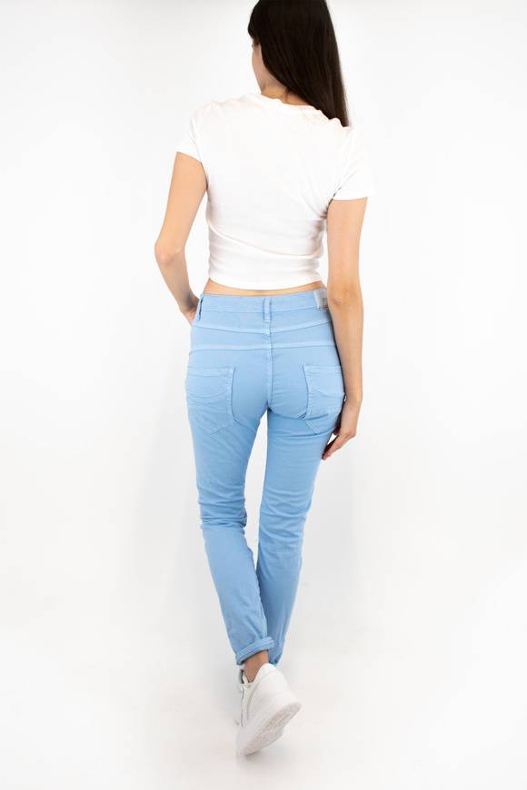 Please Jeans PLEASE TROUSERS - P78 N3N - CLEAR SKY Consegna Veloce