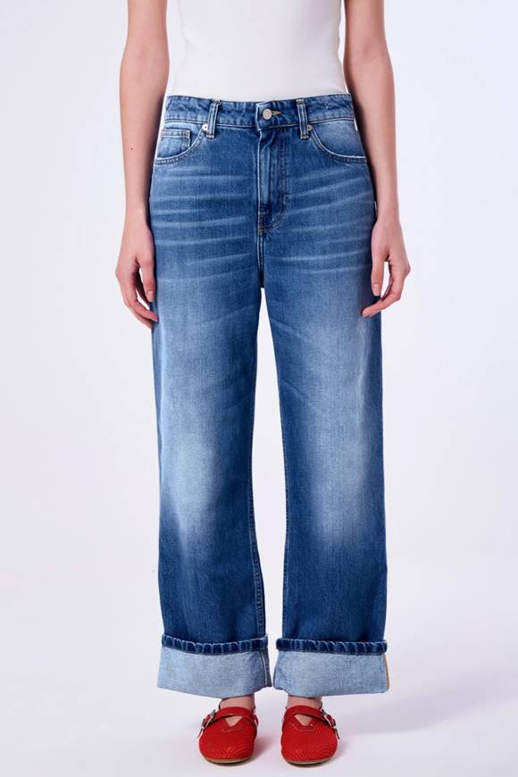 Please Jeans VICOLO KATE JEANS - DB5 286 - BLUE DENIM Affare Del Giorno