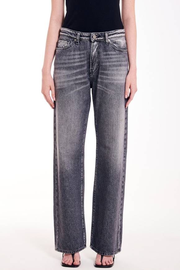 Please Jeans VICOLO KATE JEANS - DB5 014 - NERO/GRIGIO Grandi sconti