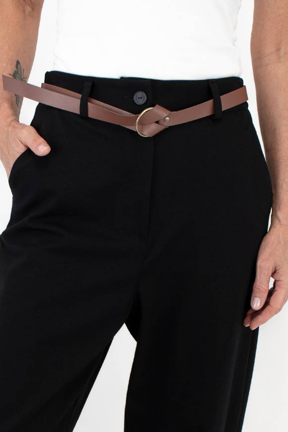 Please Jeans PLEASE TROUSERS - P2W 000 - BLACK Nuovi prodotti