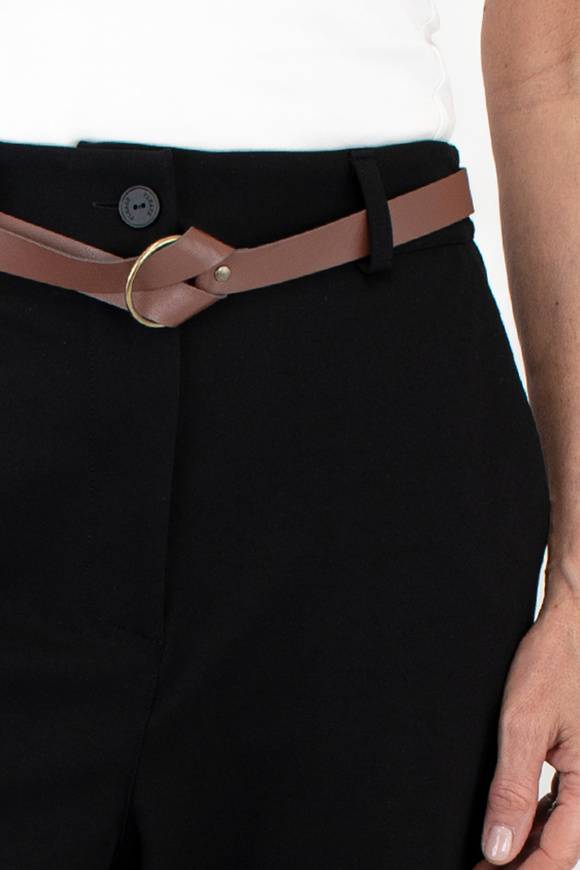 Please Jeans PLEASE TROUSERS - P2W 000 - BLACK Nuovi prodotti