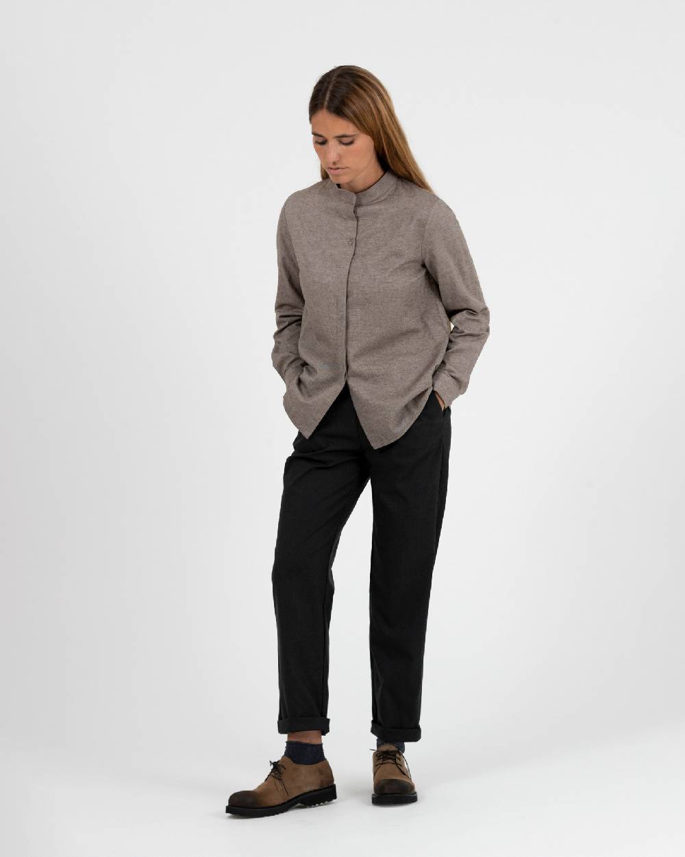 Rialto 48 CAMICIA CON BOTTONE SWAROVSKI Acquista Ora
