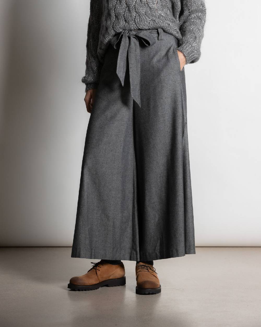 Rialto 48 PANTALONE A GAMBA LARGA Italia