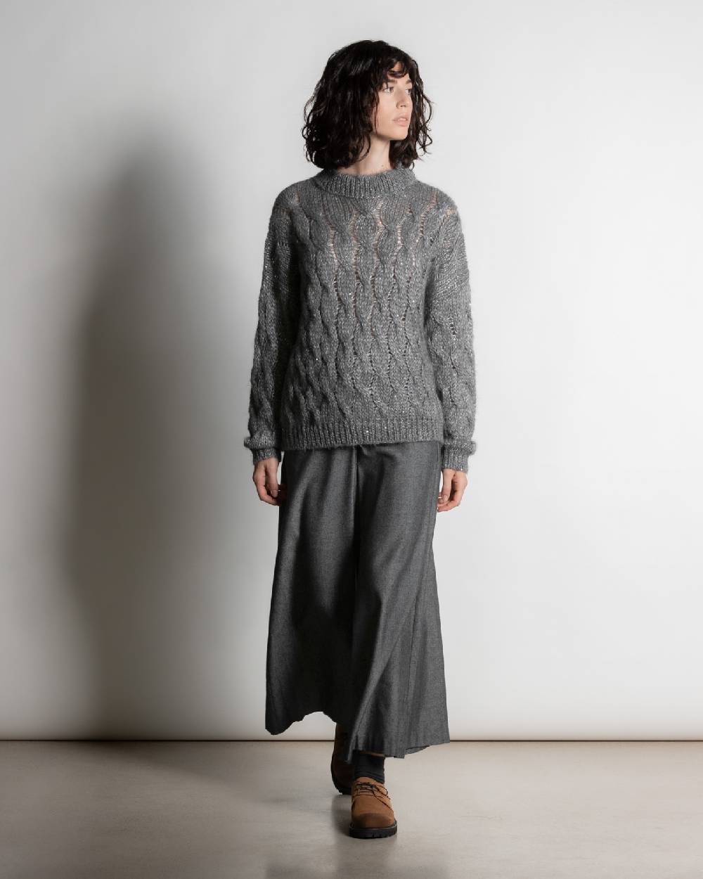 Rialto 48 PANTALONE A GAMBA LARGA Italia