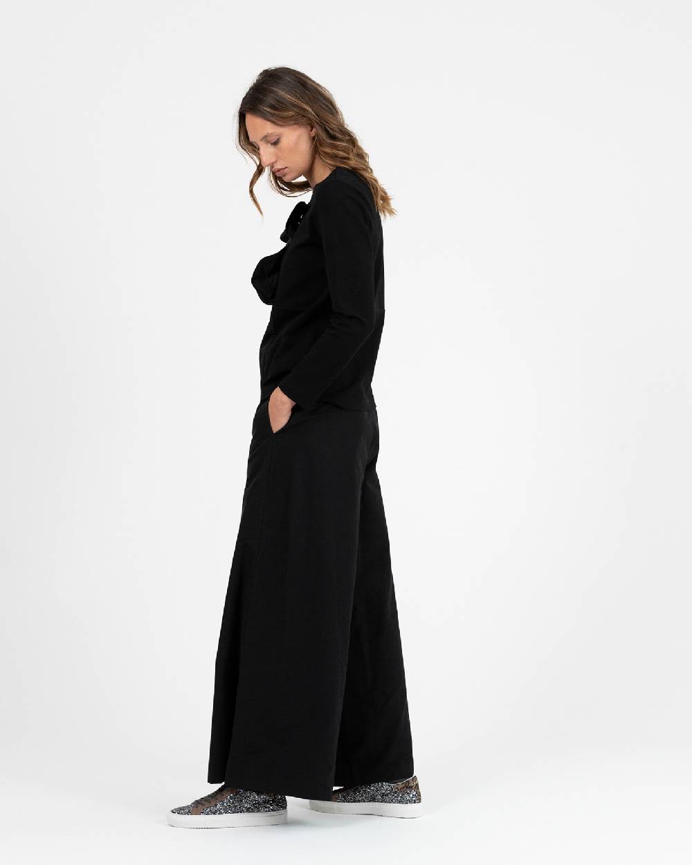 Rialto 48 PANTALONE A GAMBA LARGA Fino Al -60%