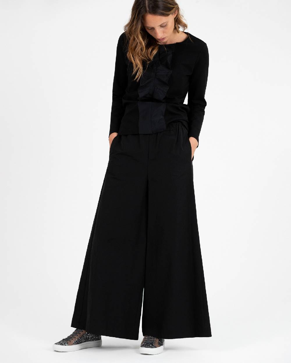 Rialto 48 PANTALONE A GAMBA LARGA Fino Al -60%