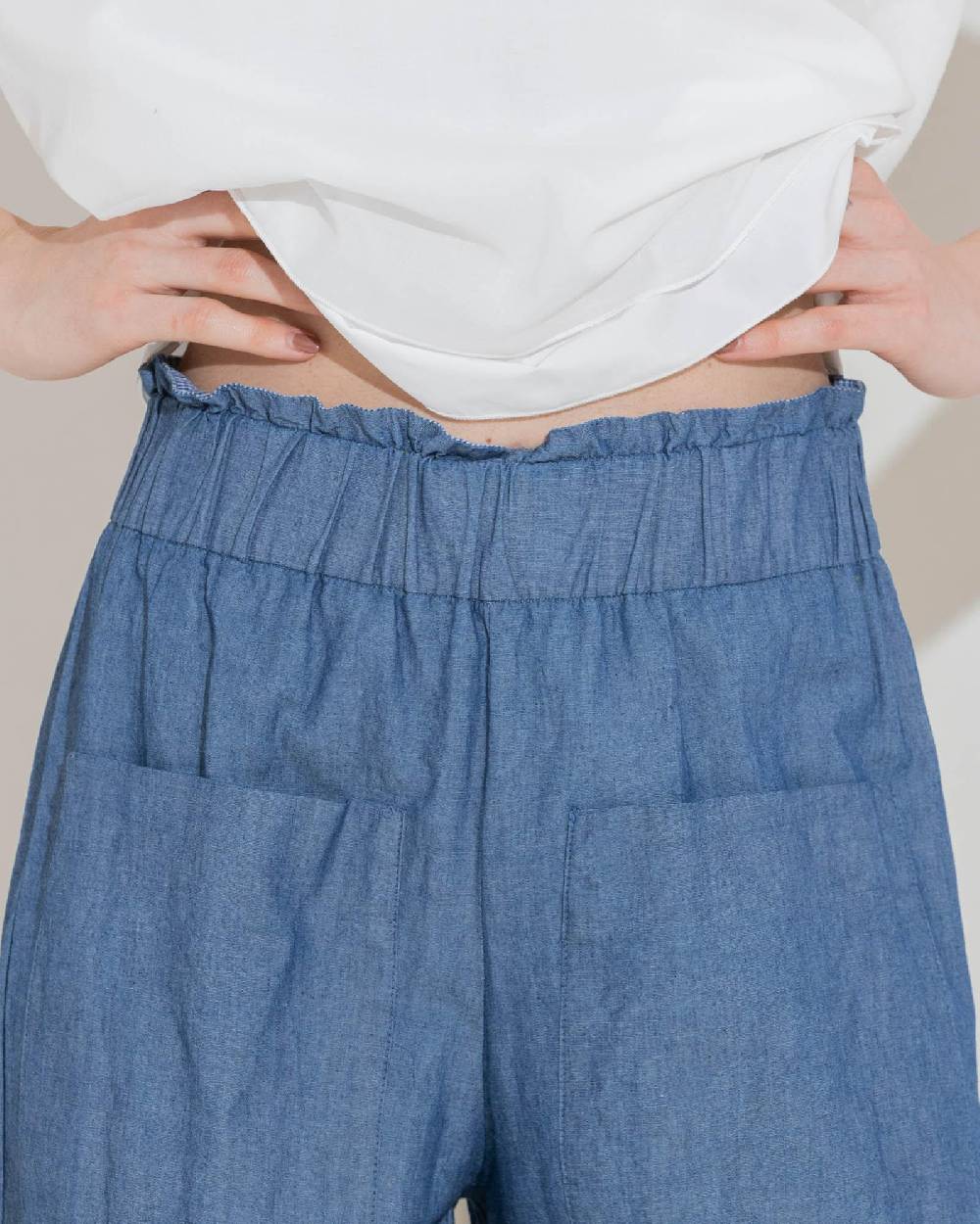 Rialto 48 PANTALONE AMPIO CON TASCHE Nuova
