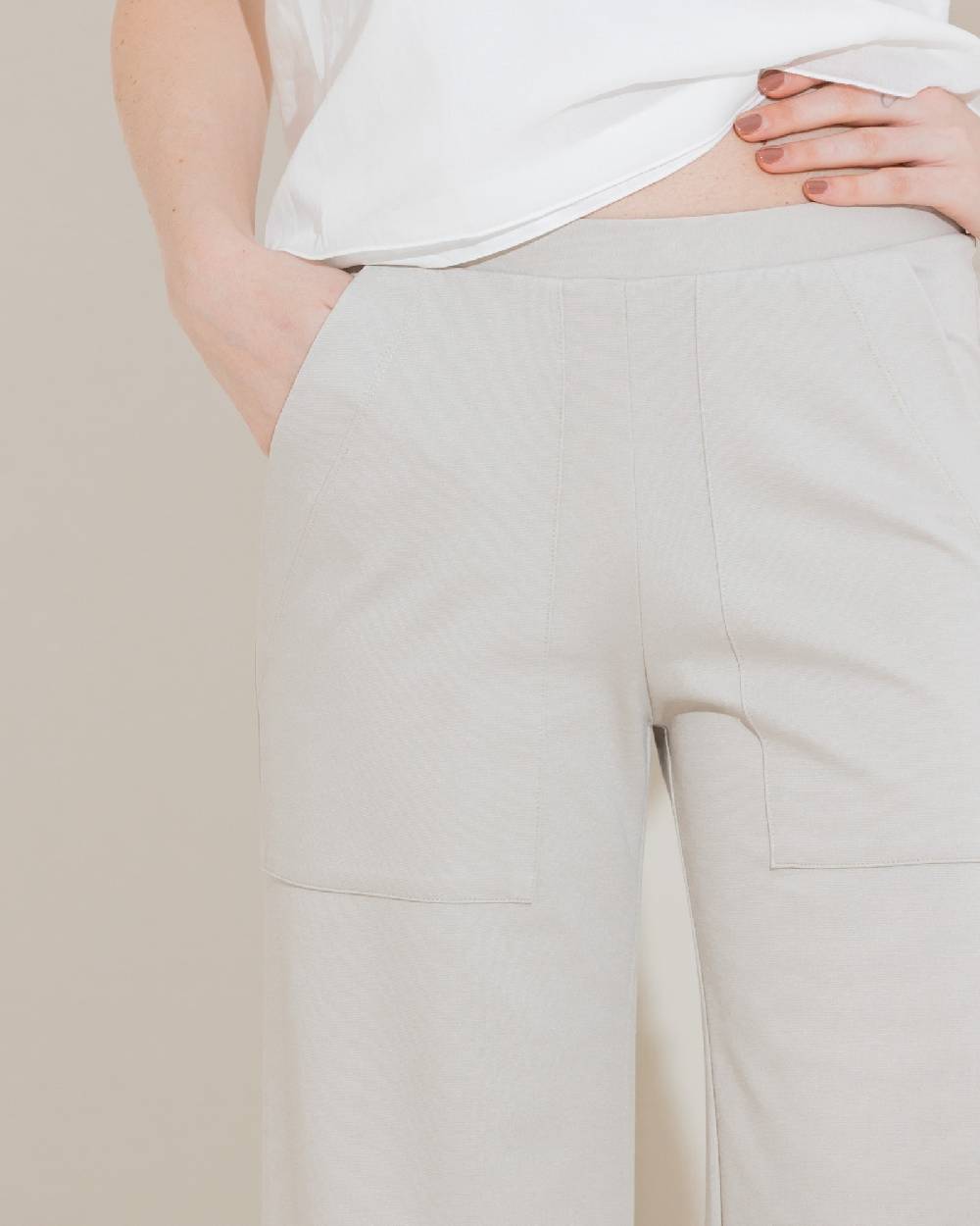Rialto 48 PANTALONE AMPIO CON TASCHE Moda