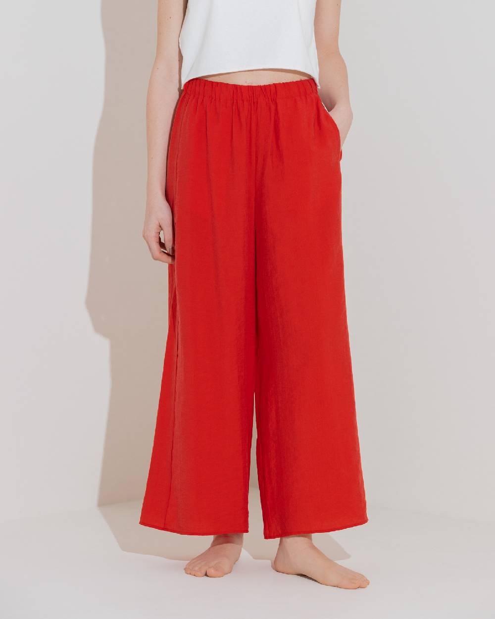Rialto 48 PANTALONE A GAMBA LARGA Italy