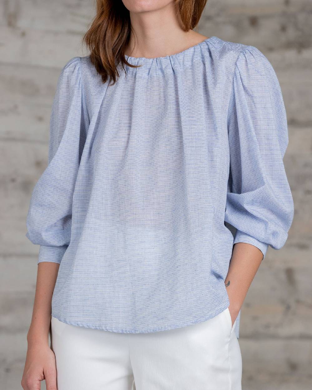 Rialto 48 CAMICIA CON COLLO ARRICCIATO Offerte