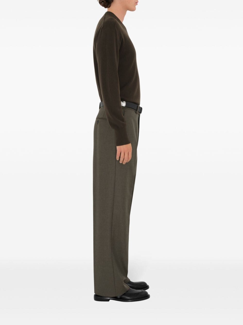 Burberry Wool Tailored Pants Negozio