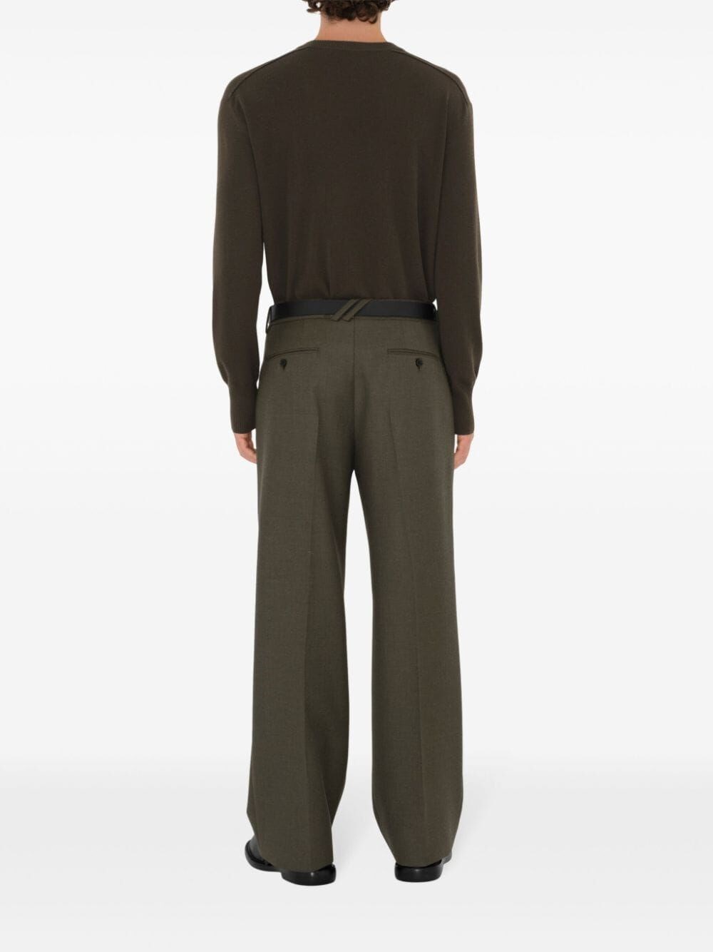 Burberry Wool Tailored Pants Negozio