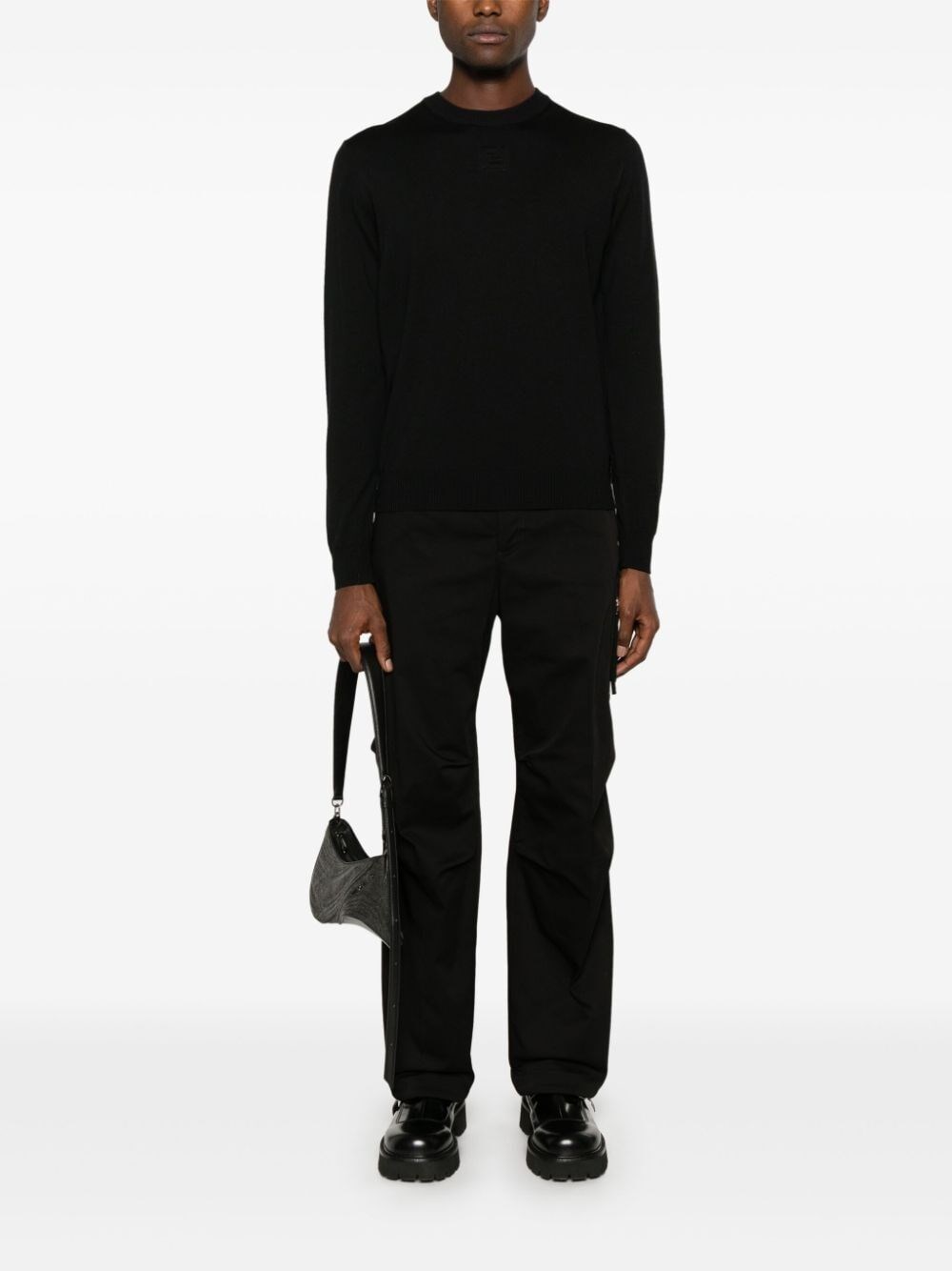 Fendi Crew-Neck Sweater Moda