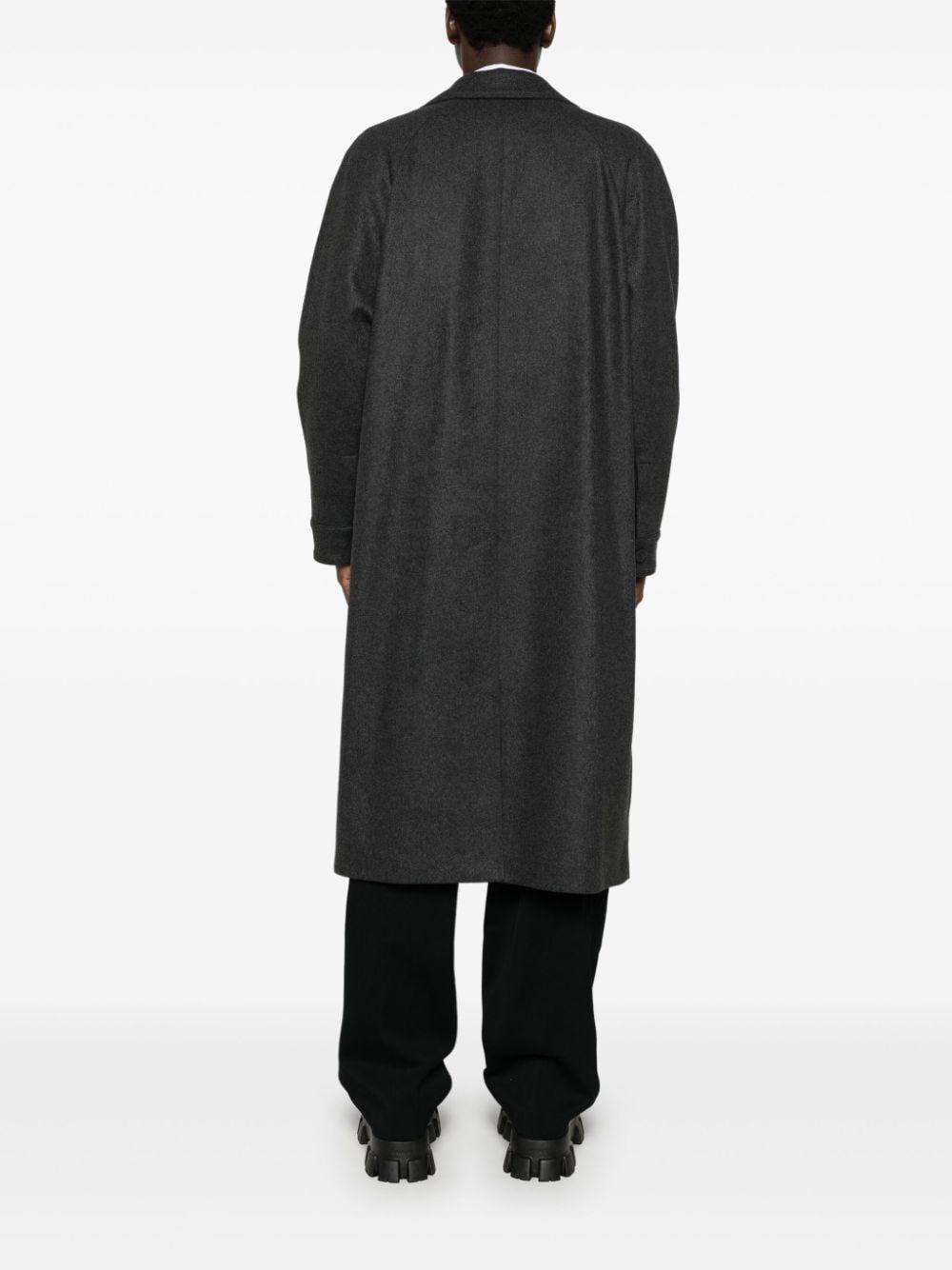 Fendi `FF` Embossed Coat Qualità Garantita