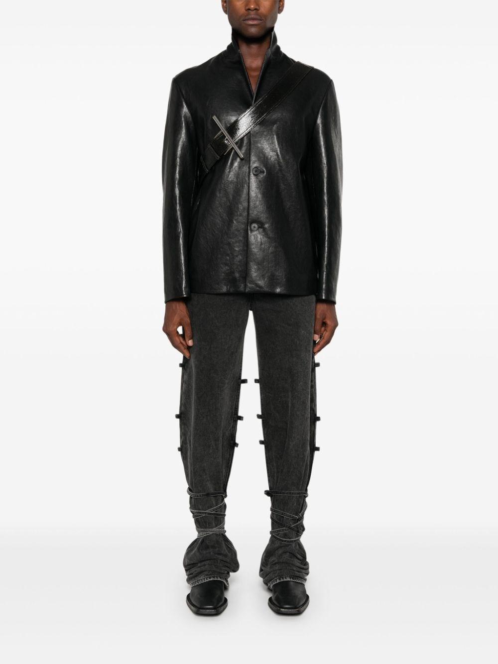 Alexander mcqueen Baggy Tied Jeans Sottocosto
