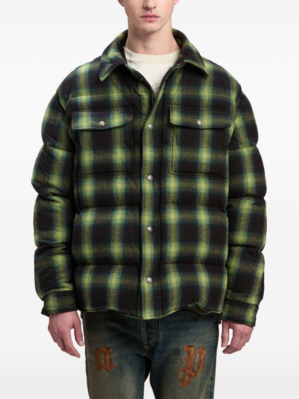 Palm angels `Vertigo` Padded Shirt Presa