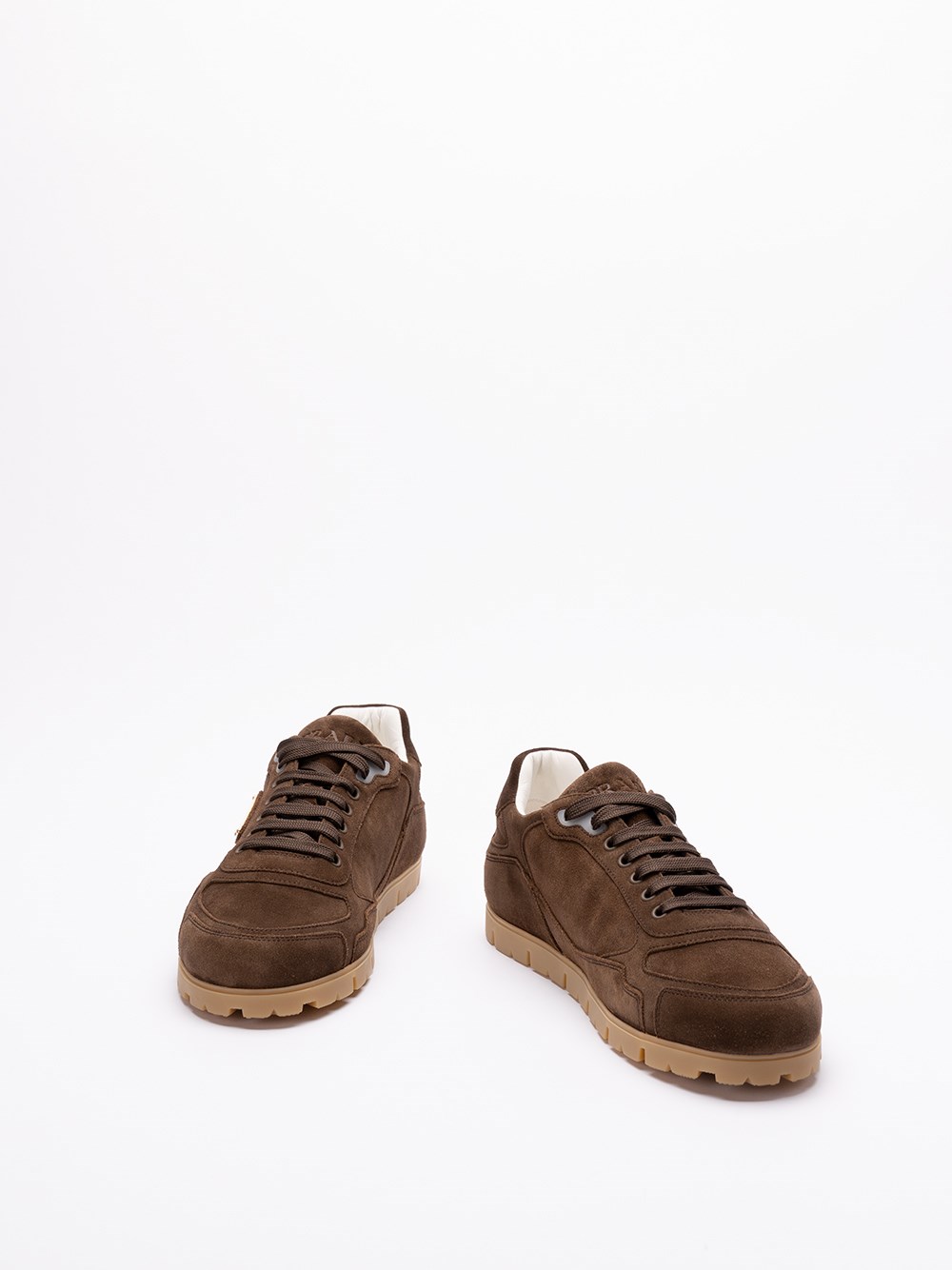 Prada Suede Sneakers Vendite Flash