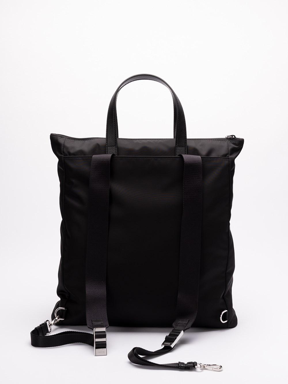 Prada Re-Nylon and Saffiano Leather Tote Bag Promozione Limitata