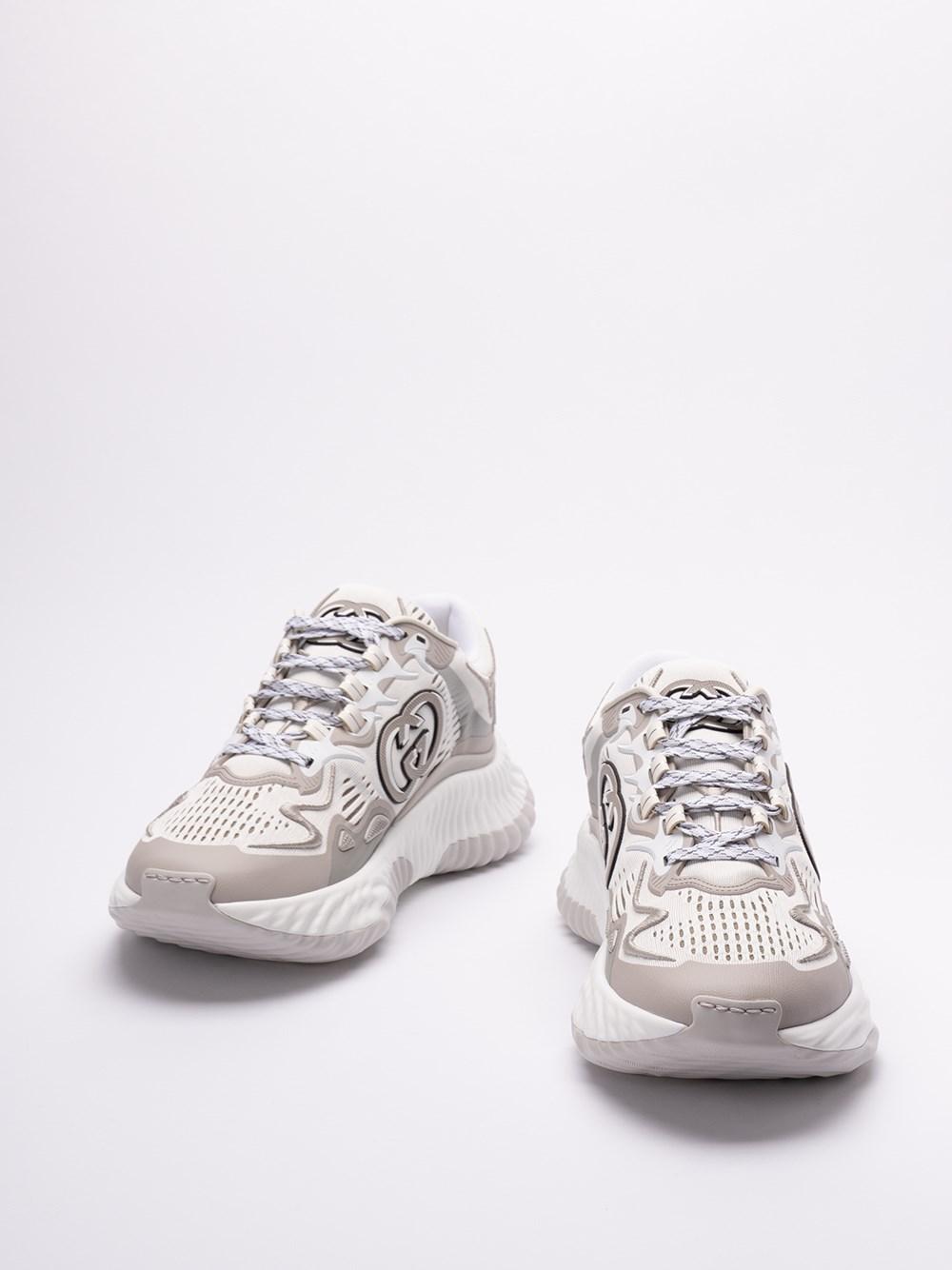 Gucci Fabric `Ripple` Sneakers Shopping Online