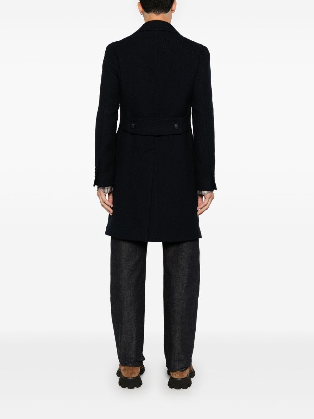 Tagliatore `Bruce` Long Coat Online
