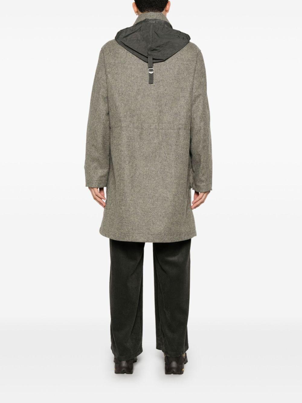 C.p. company `Shetland` Long Jacket In Vendita