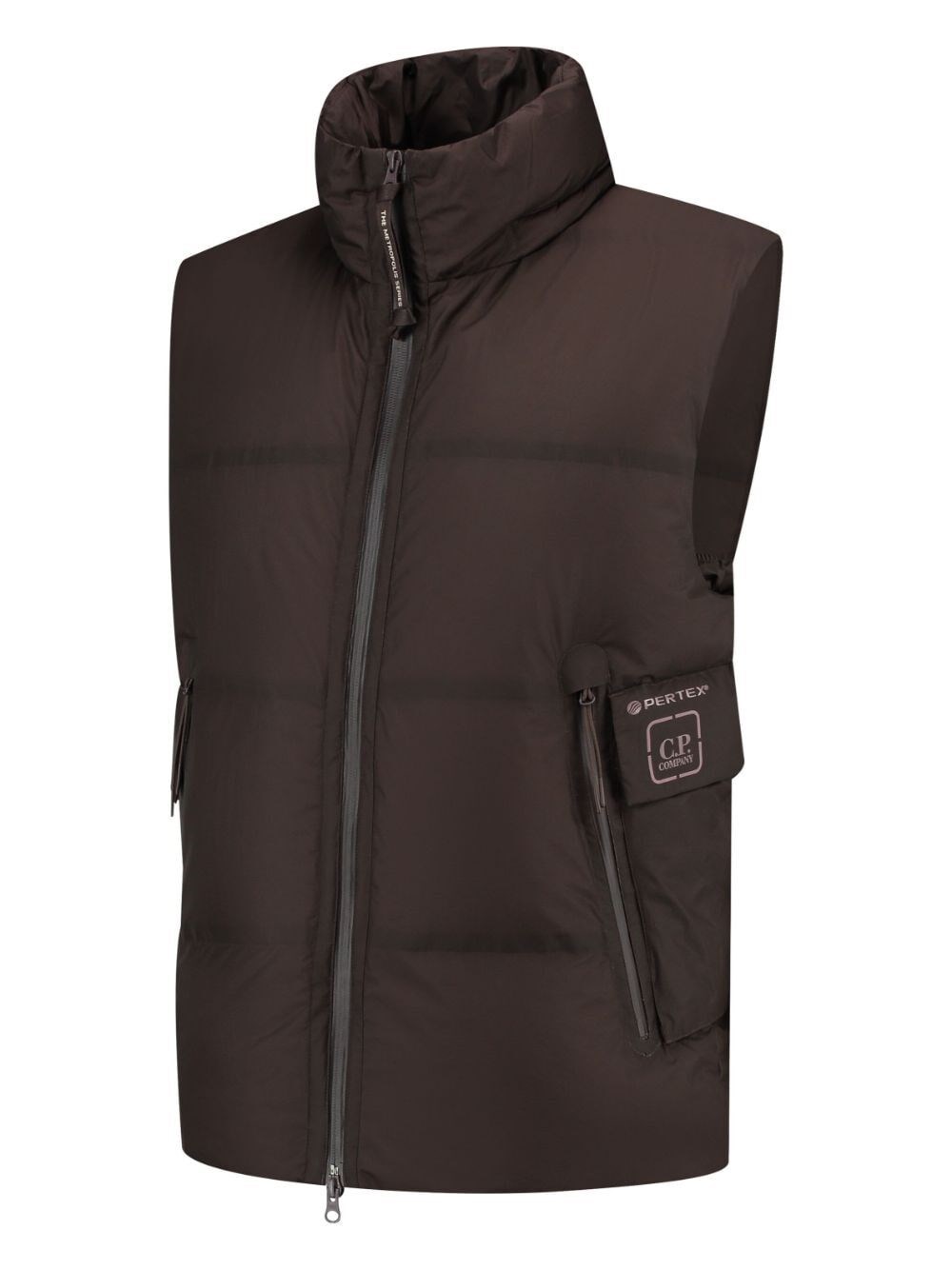 C.p. company `Metropolis Series Pertex` Hooded Padded Vest Vendita Economica