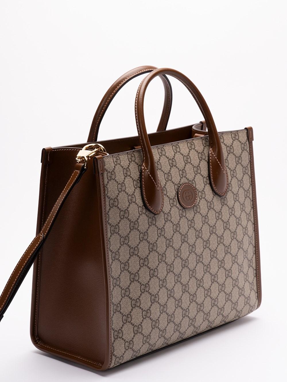 Gucci `Interlocking GG` Small Tote Vendita