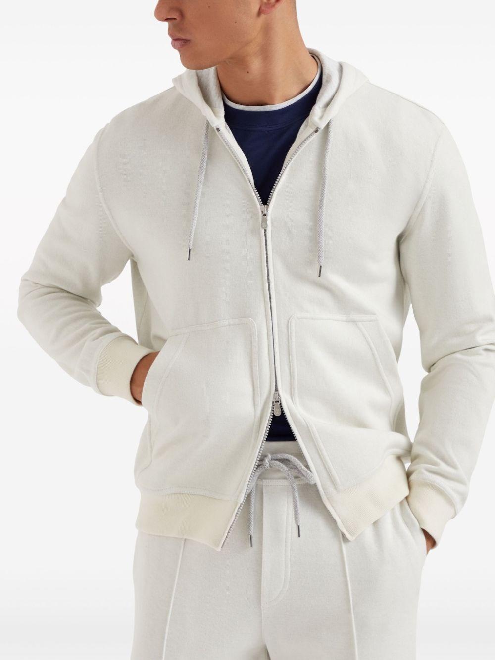 Brunello cucinelli Hooded Sweatshirt With Zipper Pezzi Unici