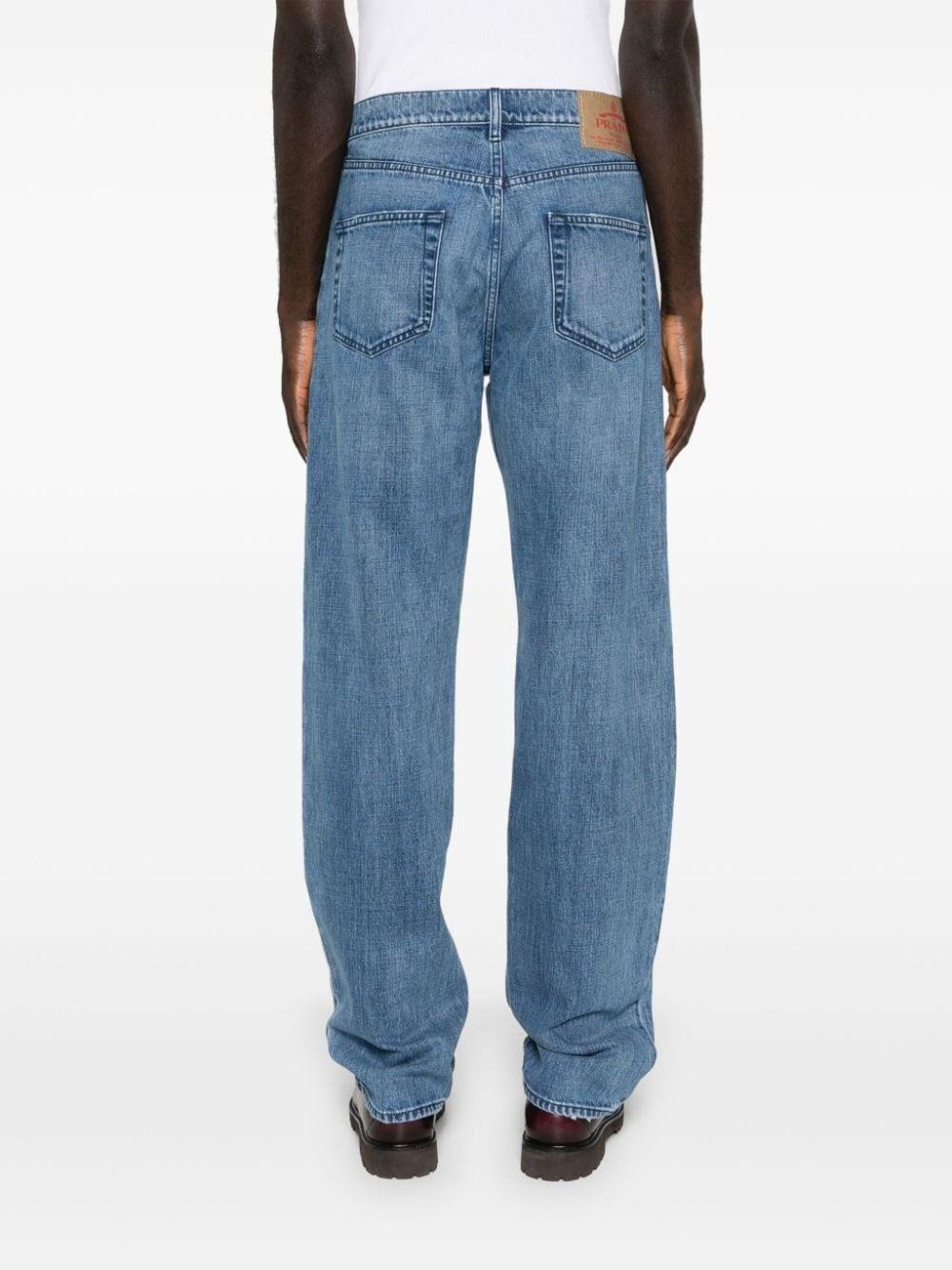 Prada Five-Pockets Jeans Prezzo Ridotto