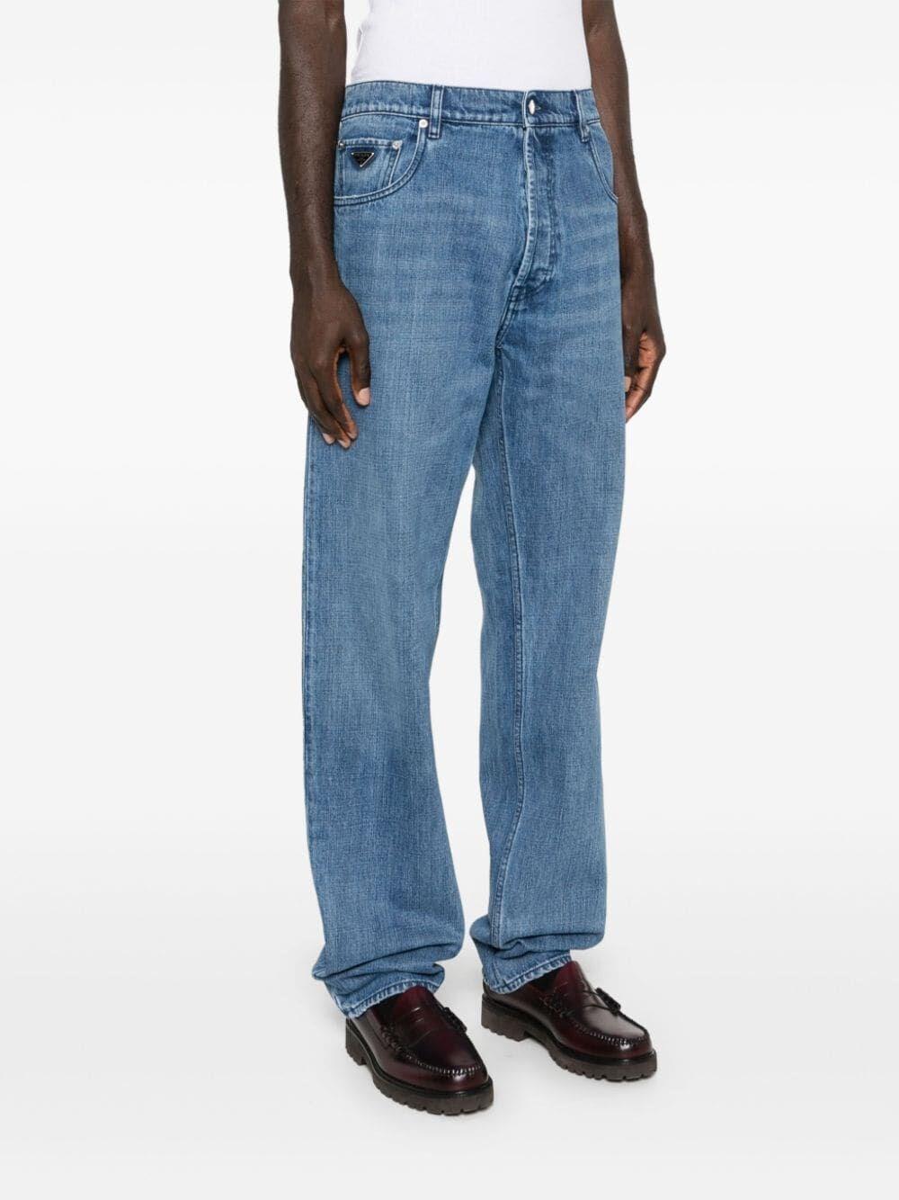Prada Five-Pockets Jeans Prezzo Ridotto